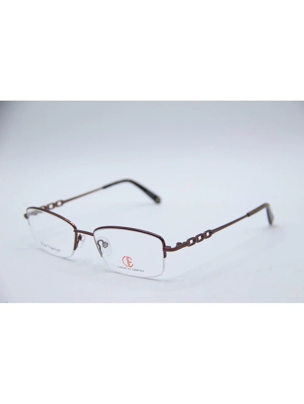 Classique Eye Essentials Sec324T Brown C3 Authentic Eyeglasses 51-17